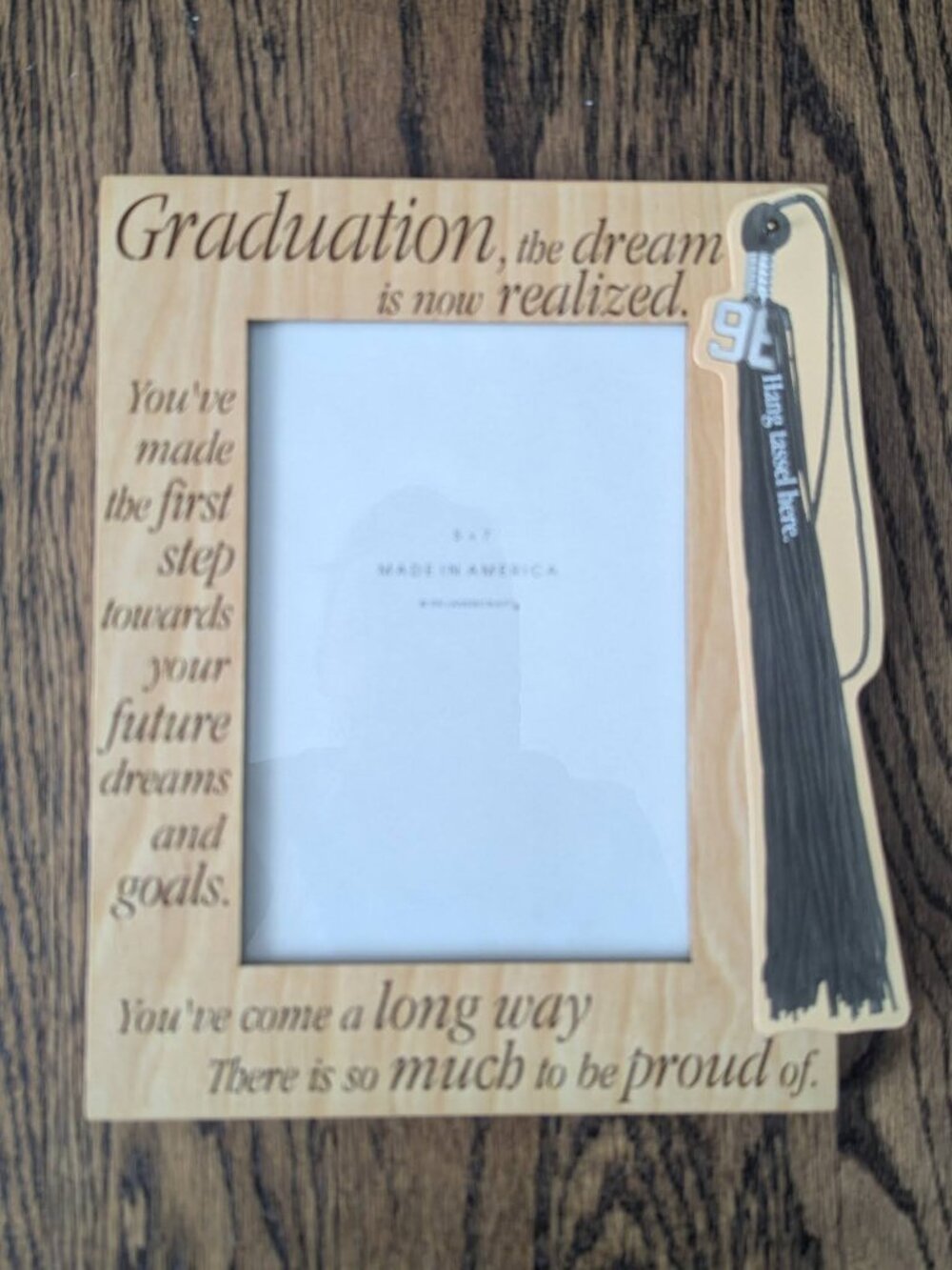 Graduation photo frame